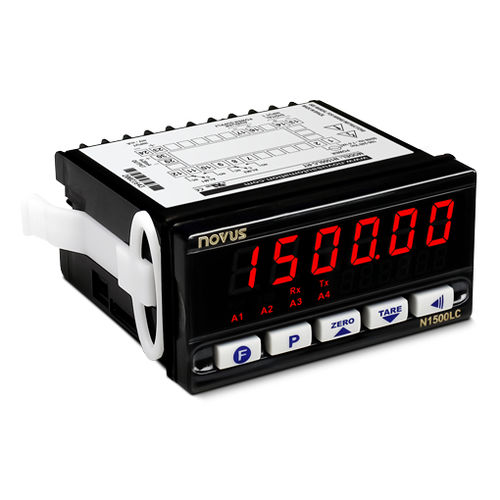 Indicador digital de peso - N1500-LC - Novus Automation - embutido / IP65 / IP20