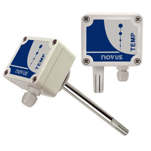 Transmissor de temperatura para montagem na parede - TEMP series - Novus Automation - para montagem em cabeçote / de 2 fios / com saída de tensão