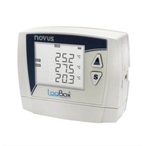 Registrador de dados de temperatura - LogBox BLE - Novus Automation - de tensão / de corrente / USB
