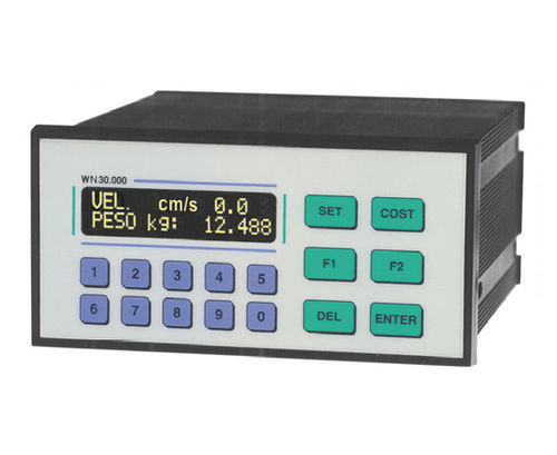 Indicador de peso com display LCD - WN 30000R  - LAUMAS Elettronica - embutido / IP54 / para balança de esteira