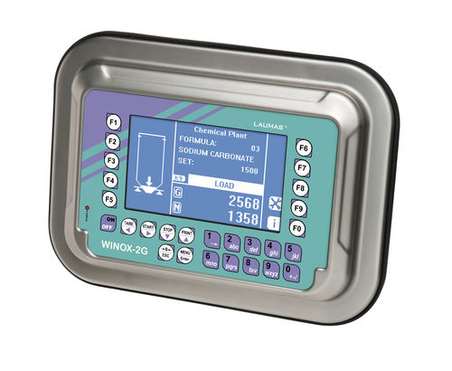 Indicador digital de peso - WINOX-2G - LAUMAS Elettronica - com display gráfico LCD / de parede / de bancada