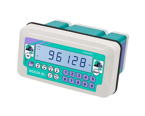 Indicador digital de peso - WDESK-BL  - LAUMAS Elettronica - com display LCD / de parede / de bancada