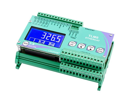 Indicador-transmissor de pesagem digitais - TLM8 ETHERCAT - LAUMAS Elettronica - para trilho DIN / IP67