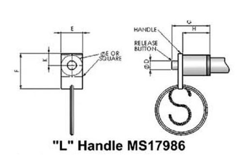 Pino trava rápida - MS 17984, ms 17987 series - Specialty & Fasteners Components