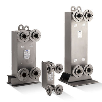 Trocador de calor de placas soldadas - Schmidt® SIGMAWIG - API Schmidt-Bretten, API Heat Transfer group - líquido-líquido / de líquido-gás / gás-gás