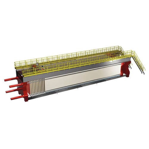 Filtro-prensa com viga superior (overhead) - TESTALTA - Matec - automático / para mineração