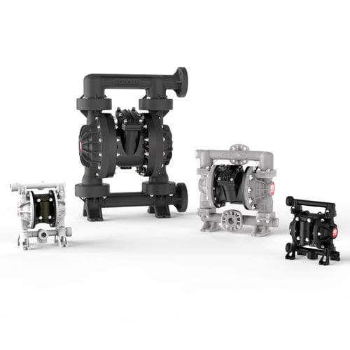 Bomba de duplo diafragma - PIVOT Series - SAMOA Industrial, S.A. - de água / para produtos químicos / de lama