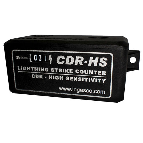 Contador de relâmpagos compacto - CDR-HS  - INGESCO - sem visor / eletromecânico / IP65