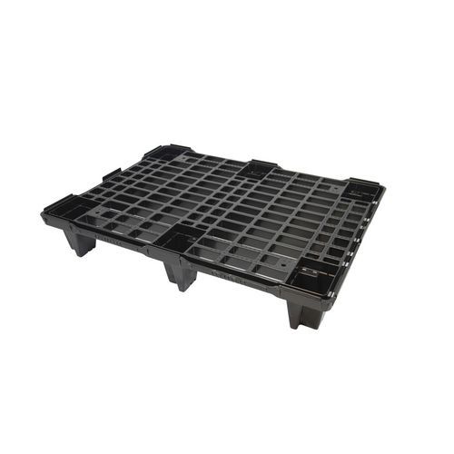 Meio palete em plástico reciclado - SF 600 UL A - SMART FLOW EUROPE - em PEAD / Euro / de movimentação