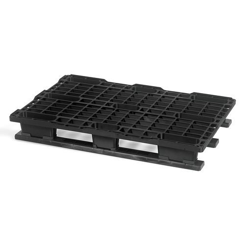 Palete em plástico reciclado - SF 800 NL-ASS - SMART FLOW EUROPE - em PEAD / leve / encaixável
