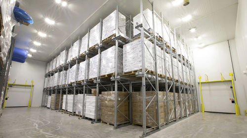 Câmara frigorífica para a indústria alimentícia - CANTEK Cold Storage - Meat Processing
