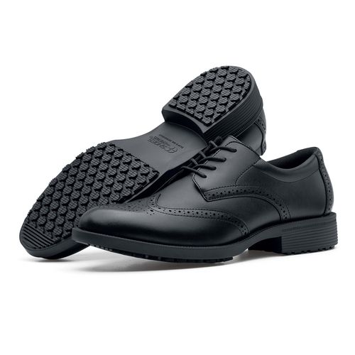 Calçado de segurança antiderrapante - EXECUTIVE WINGTIP IV - Shoes for Crews (Europe) Ltd. - à prova de água / em couro / OB
