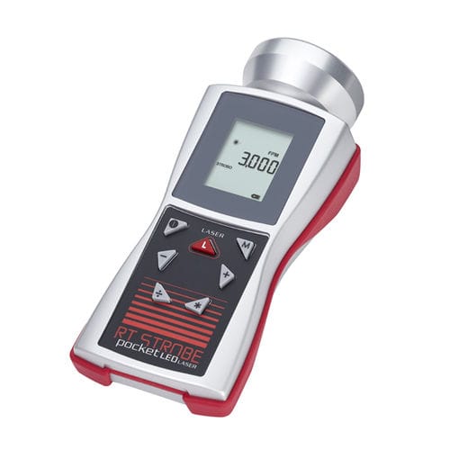 Estroboscópio com tacômetro digital - RT STROBE pocketLED LASER - RHEINTACHO Messtechnik GmbH - digital / de LED / compacto
