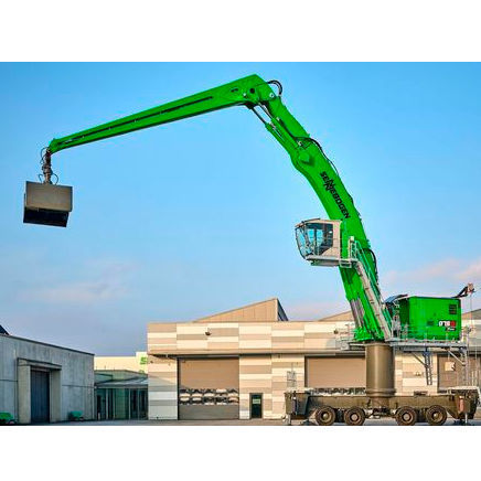 Manipulador de materiais móvel - 875 G - SENNEBOGEN Maschinenfabrik GmbH - híbrido