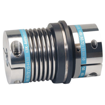 Acoplamento de fole - BKK - ETH-messtechnik gmbh - de fole metálico / com clamp / sem folga