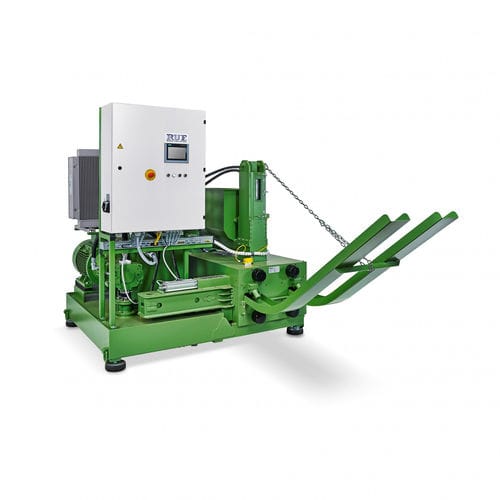Briquetadeira para biomassa - RUF 100 - RUF. BRIQUETTING SYSTEMS - para briquetes retangulares / para briquetes cilíndricos / automática