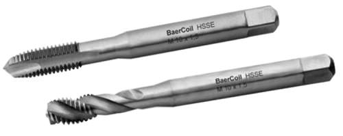 Macho de rosquear para máquina para furos passantes - ECO - BAER-Company - HSS / para aço