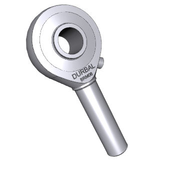 Terminal rotular macho - BRM series - Nadella Group - em aço inoxidável / para carga pesada