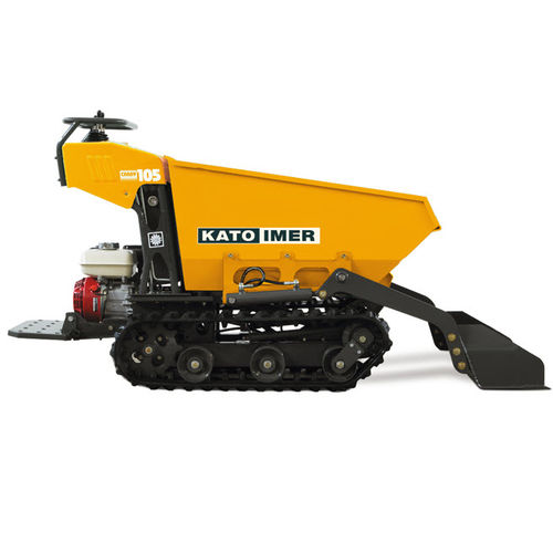 Minidumper de esteiras - Carry 105 - KATO IMER S.p.A. - a diesel / com caçamba elevatória / autocarregável