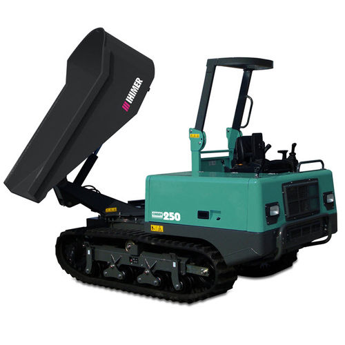Minidumper de esteiras - Carry 250 - KATO IMER S.p.A. - a diesel / com sistema de descarga frontal / com caçamba elevatória
