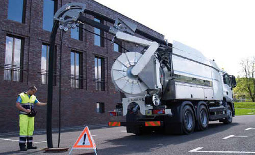 Caminhão sugador - Eco 3.0 series - KAISER AG Fahrzeugwerk - limpa-fossa / com 3 eixos / de reciclagem de água