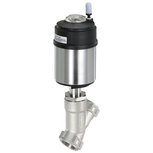 Válvula de assento angular - 2100  - BÜRKERT FLUID CONTROL SYSTEMS - de pistão / com acionamento pneumático / de controle