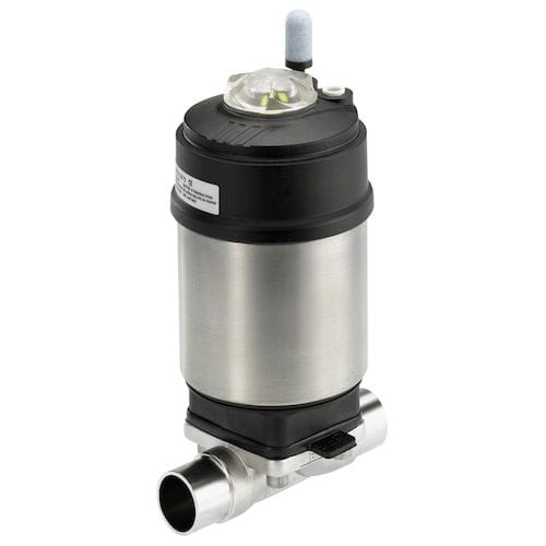 Válvula globo - 2103  - BÜRKERT FLUID CONTROL SYSTEMS - com acionamento pneumático / para gás natural / de soldar
