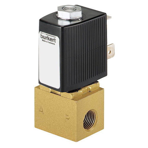 Válvula solenoide de ação direta - 6011 - BÜRKERT FLUID CONTROL SYSTEMS - de 2 vias / NF / para água
