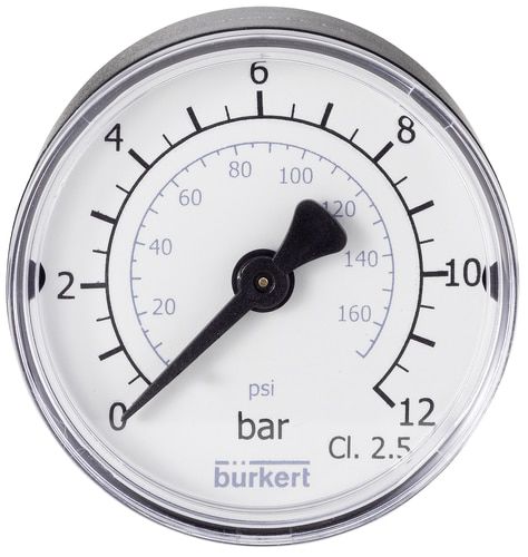 Manômetro absoluto - TAU001  - BÜRKERT FLUID CONTROL SYSTEMS - com mostrador analógico / com rosca / G 1/4