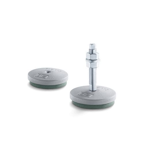 Pé de máquina - BNR / BNRS series - Bilz Vibration Technology AG - para aparelho / de borracha / de nivelamento