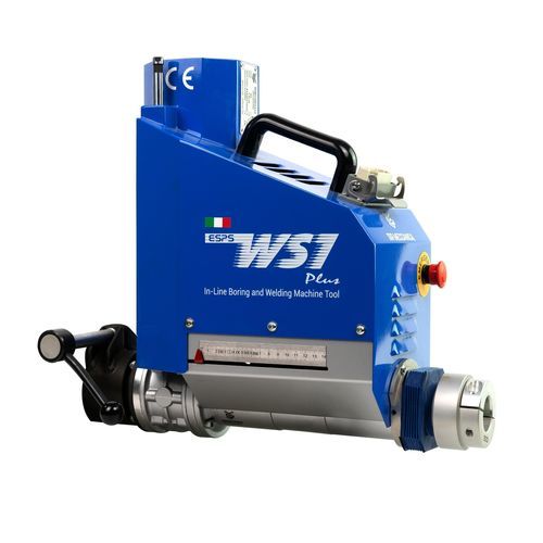 Mandriladora portátil multifuncional - WS1 Plus - Sir Meccanica S.p.A. - para soldagem / para faceamento / para retificação