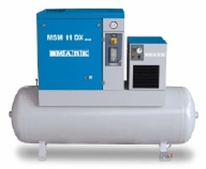 Compressor de parafuso - MSM Maxi - MARK - de ar / com motor elétrico / estacionário