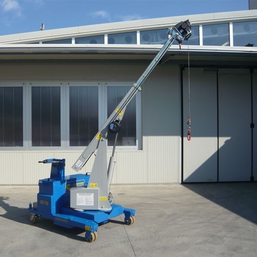 Guindaste móvel - GB 750 - Gruniverpal S.r.l. - com lança articulada / telescópico / articulado