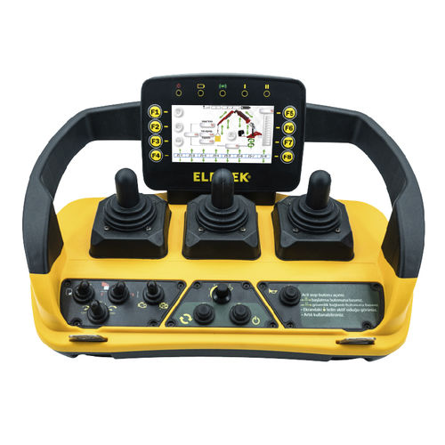 Controle remoto sem fio - HUMA HPP-00002 - Elfa Group - com botões / com joystick / com interruptor de alavanca