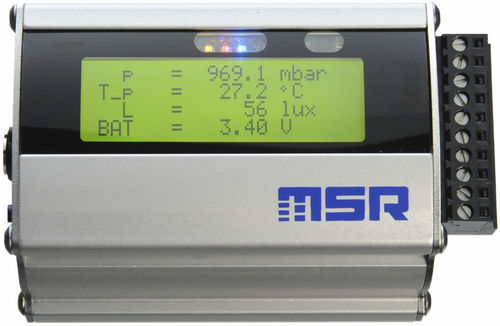 Registrador de dados de umidade - MSR255 - MSR Electronics GmbH - de aceleração / de temperatura / de luminosidade
