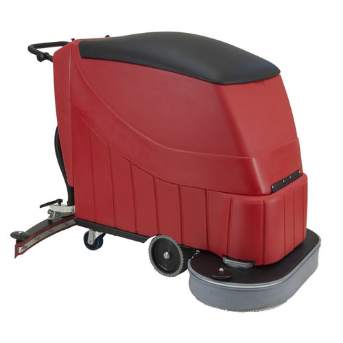 Lavadora automática de piso para operador a pé - 700 RUGBY - omm lavapavimenti - a bateria