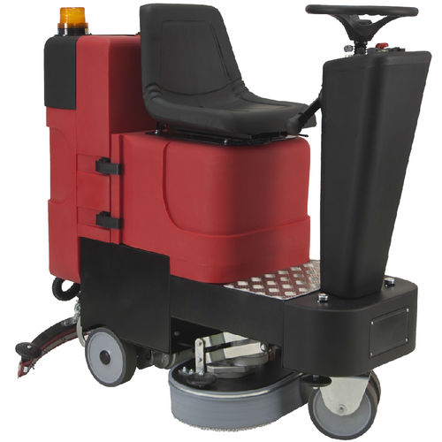 Lavadora automática de piso para operador a bordo - 660 SPARTACUS - omm lavapavimenti - a bateria