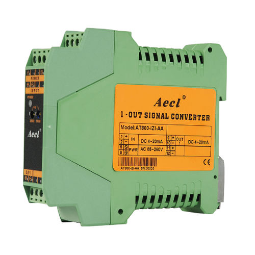 Conversor de sinal - AT800 - Autotronic Enterprise Co., Ltd. (Aecl) - para trilho DIN / industrial / compacto