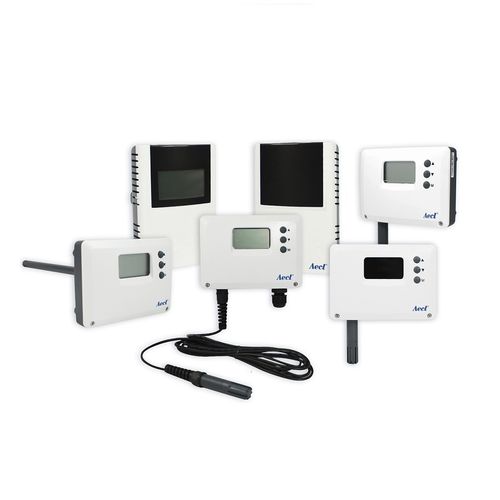 Sensor de umidade e temperatura relativa - AHT-5-LoRa Series - Autotronic Enterprise Co., Ltd. (Aecl) - de parede / montado sobre tubo / de ponto de orvalho