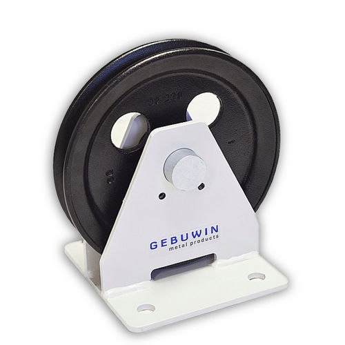Polia para cabos - KB150-7500 - Gebuwin - em ferro fundido