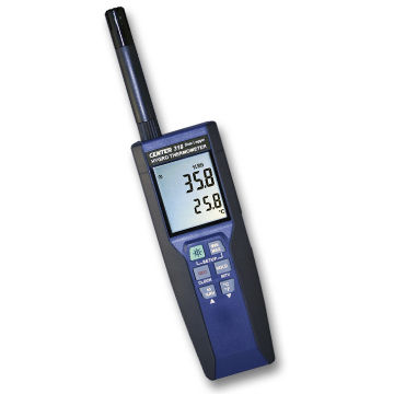 Termo-higrômetro digital - 318 - CENTER TECHNOLOGY - portátil / de temperatura / de umidade relativa