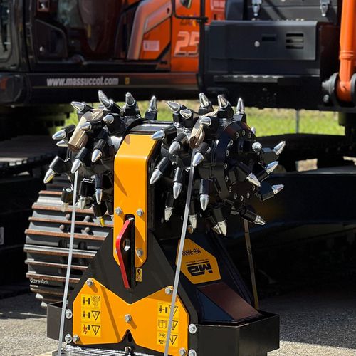 Cabeça fresadora para escavadeira - MB-R800 - MB Crusher - de tambor