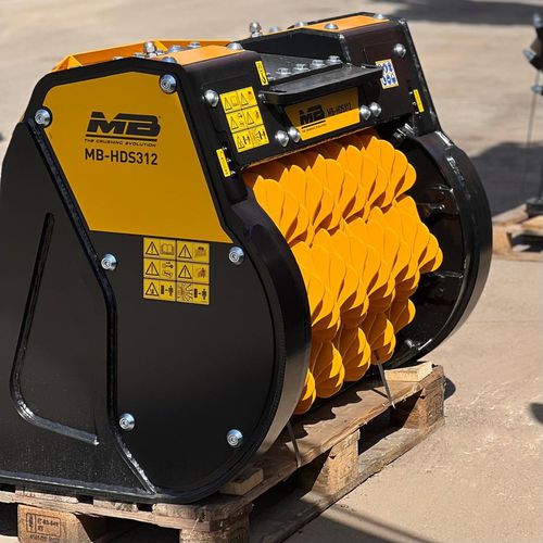 Caçamba crivadora trituradora - MB-HDS312 - MB Crusher - para escavadeira hidráulica