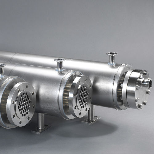 Trocador de calor de feixe tubular - Fluitec mixing + reaction solutions AG - líquido-líquido / de líquido-gás / gás-gás