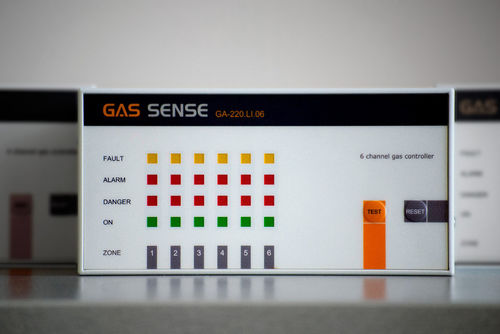 Central de detecção de gás - Gas Sense GA-220.LI.03/04/06 - Gas Sense