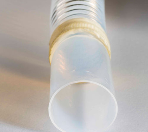 Mangueira para produtos químicos - Versilon™ Con-T series - Saint-Gobain Performance Plastics - Process System - em aço inoxidável / em PTFE / em PFA