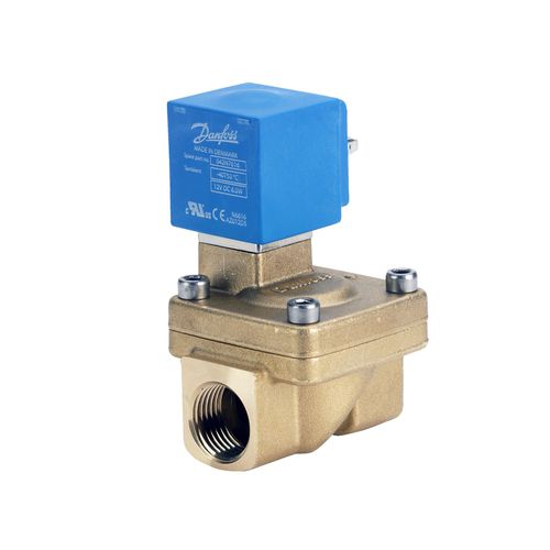 Válvula solenoide servo-assistida - EV220W - Danfoss Industrial Automation - de 2 vias / NF / NO