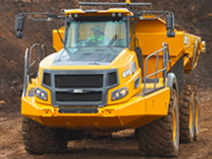 Caminhão basculante articulado - B50E - Bell Equipment Co SA - com motor de combustão interna / para minas e pedreiras