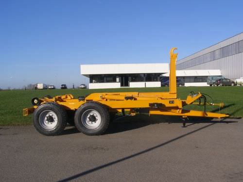 Carreta porta-contêiner - CP 120 - REMORQUES ROLLAND - tandem / com sistema roll-on roll-off