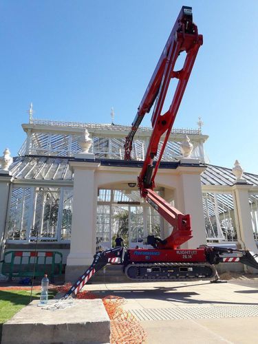 Plataforma tipo aranha de esteiras - LIGHTLIFT 26.14 - HINOWA SPA - elétrica / a diesel / híbrida diesel-elétrica